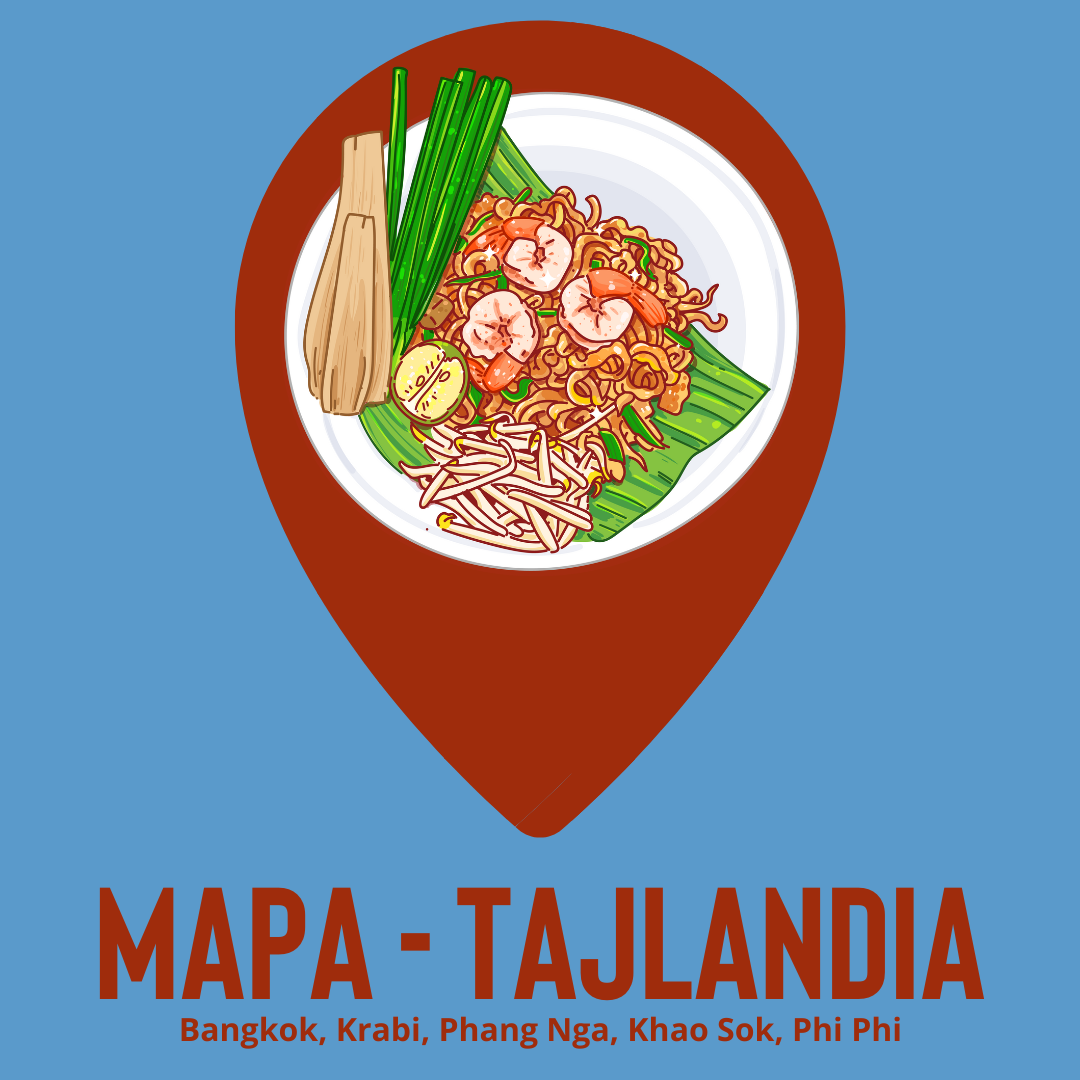 Mapa - Tajlandia